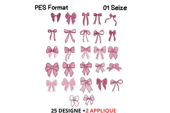 Mini Bow Embroidery Design Review