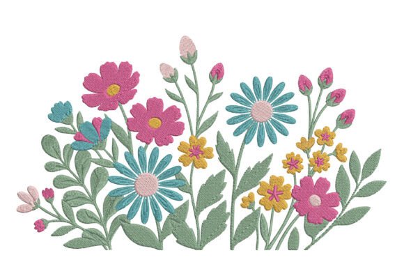 Wildflower Meadow Embroidery